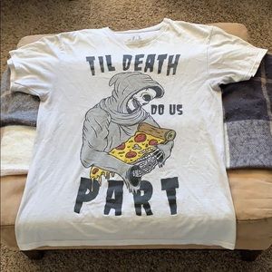 Till death do us part Pizza shirt